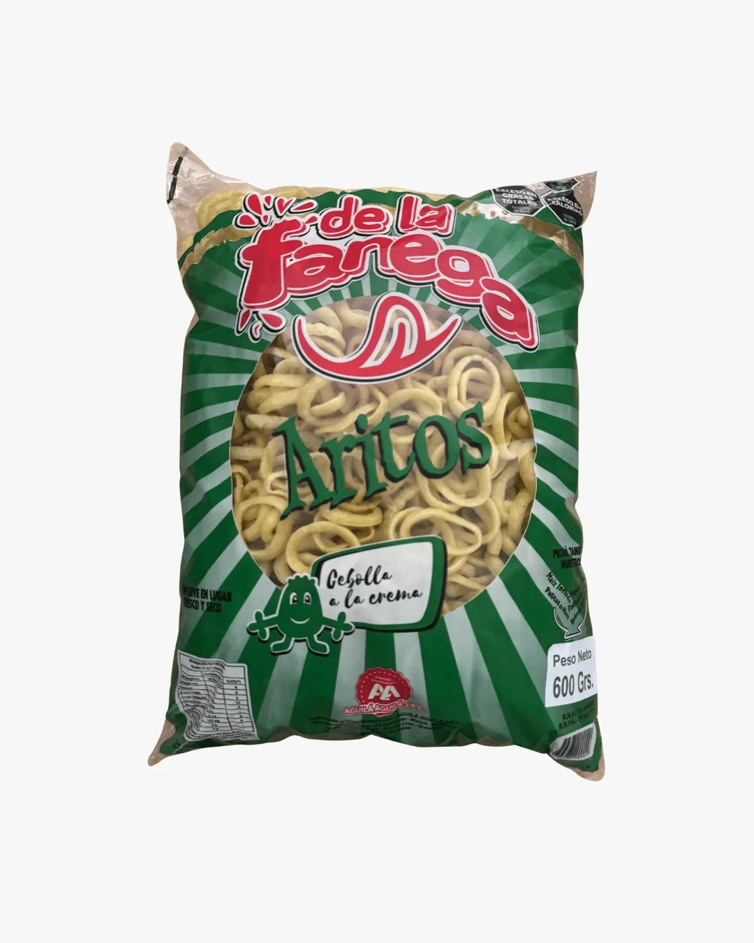Aritos de cebolla crujientes